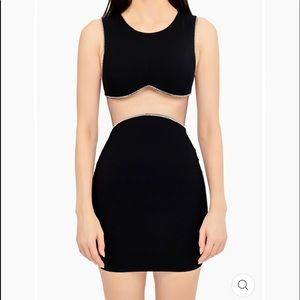 Medium Heiress Beverly Hills EMBELLISHED CRYSTAL LINED MINI DRESS